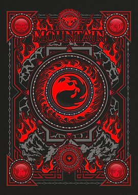 Mountain Iconic Badge