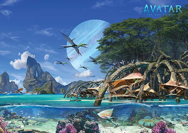 Avatar: The Way of Water - Metkayina Village