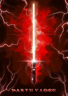 Darth Vader's Lightsaber (textra design)