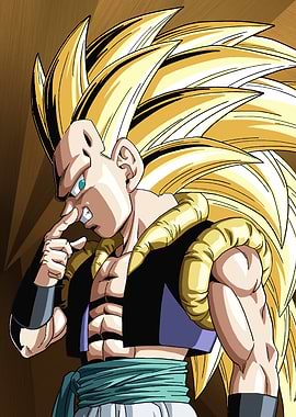 DBZ Gotenks Super Saiyan Epic Portrait