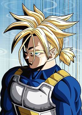 DBZ Future Trunks Super Saiyan Epic Portrait
