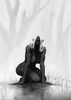 Lonely drow