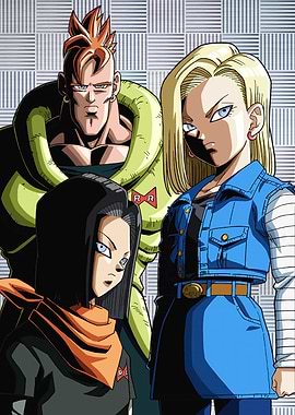 DBZ Cyborgs Epic Portrait