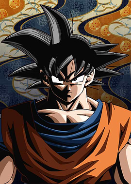 DBZ Goku Epic Portrait