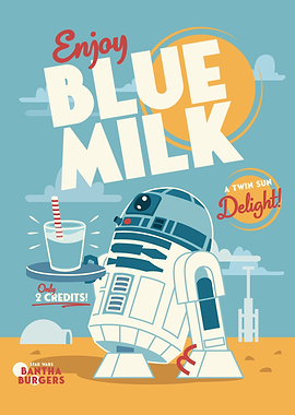 Enjoy Blue Milk on Tatooine