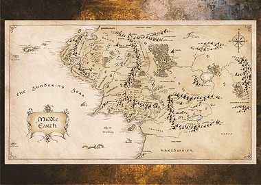 Middle-Earth Map
