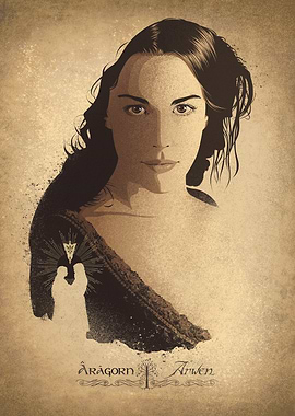 Aragorn & Arwen Graphic