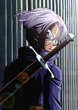 DBZ Future Trunks Epic Portrait