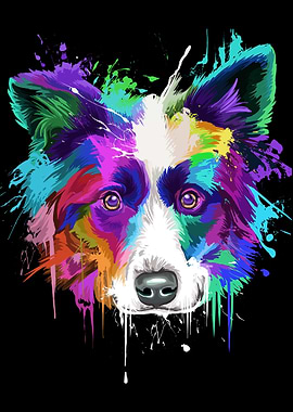 Border Collie Splash