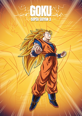 DBZ Transformations Super Saiyan 3 Goku