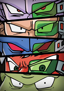 DBZ Eyes Ginyu Force