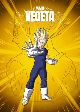 DBZ Transformations Majin Vegeta